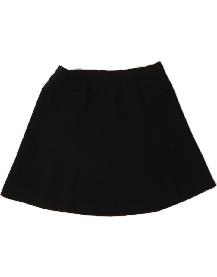 MOSSIMO Womens Mini Skirt UK 16 Large W32 Black Polyester Vintage Mossimo and Second-Hand Mossimo from Messina Hembry 