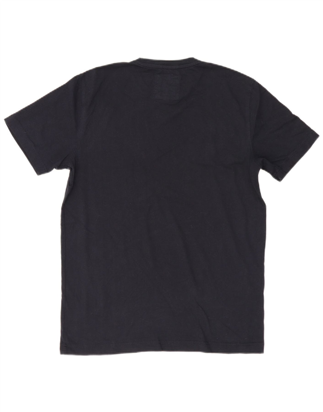 Crew Clothing Męski T-shirt Top Średni Granatowy Bawełna