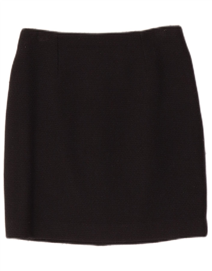 Damska spódniczka mini Etam IT 36 XS W24 Czarna wełna