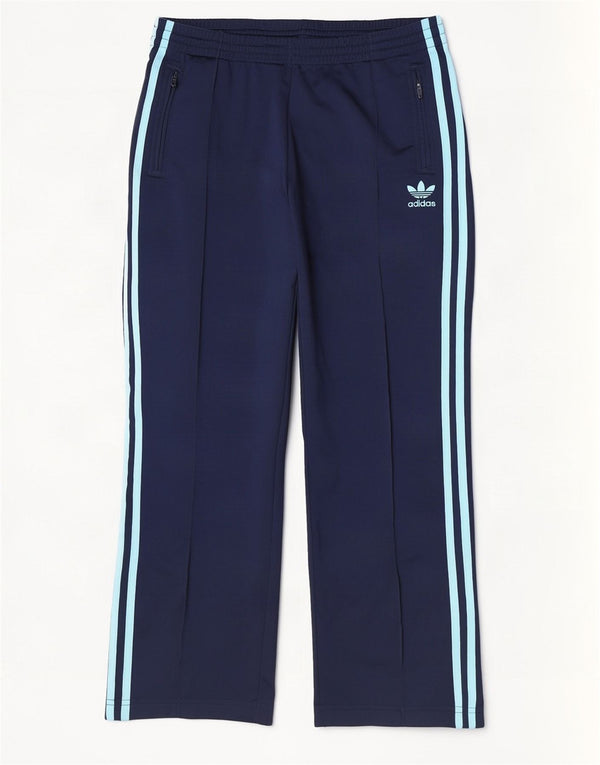 Damskie spodnie dresowe Adidas EU 40 Średni granatowy poliester