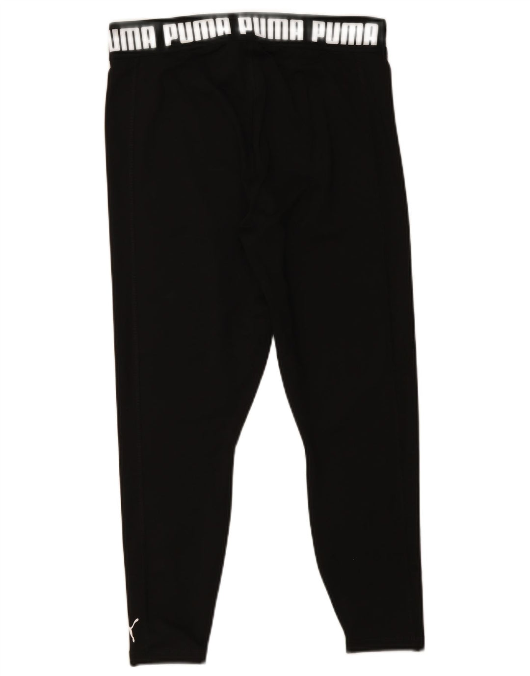 Damskie legginsy Puma Graphic Crop UK 14, duże czarne