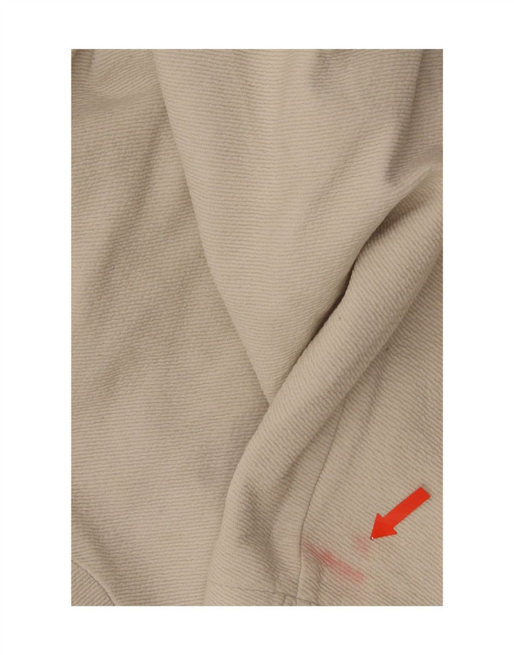 Męskie spodenki sportowe Nike, duże, beżowe, bawełniane