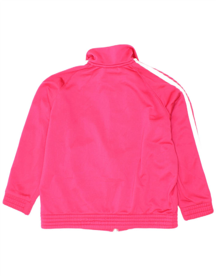 Kurtka dziewczęca Adidas Dresowa Top 5-6 Lat Różowa Poliester