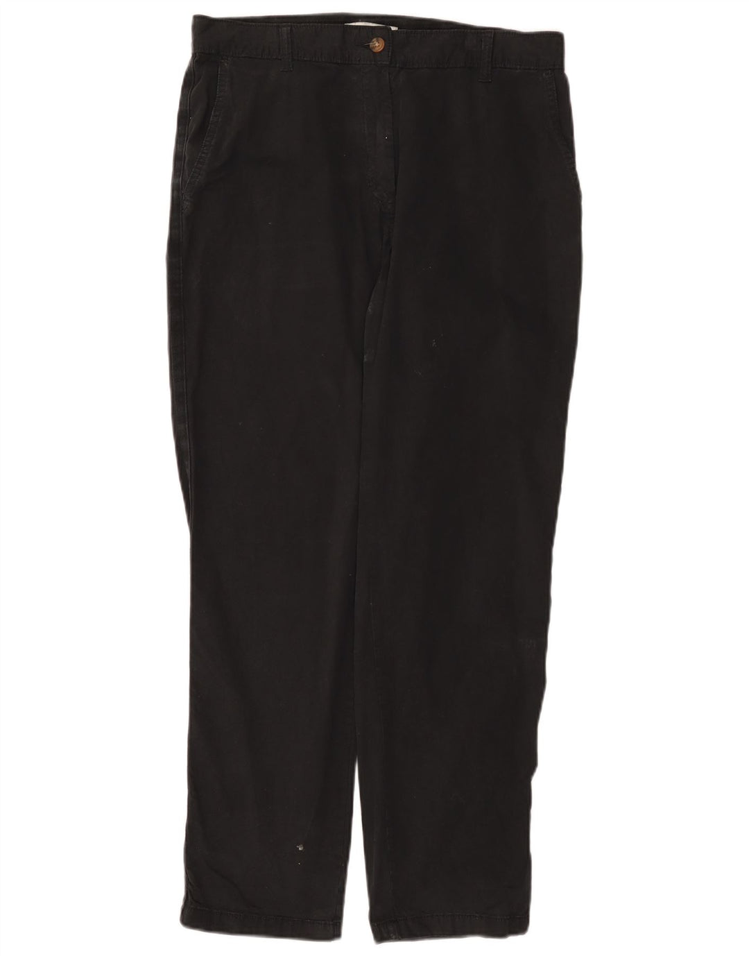 Spodnie damskie Marks & Spencer Straight Chino UK 12 MediumW32 L29 Czarne