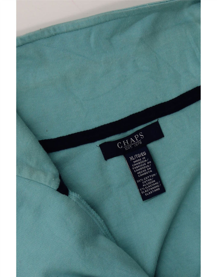 Damski dres z zamkiem błyskawicznym CHAPS, UK 18 XL, niebieska bawełna