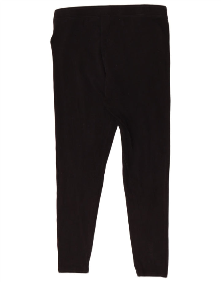 Damskie legginsy Marks & Spencer UK 12, średnie, czarne, bawełniane