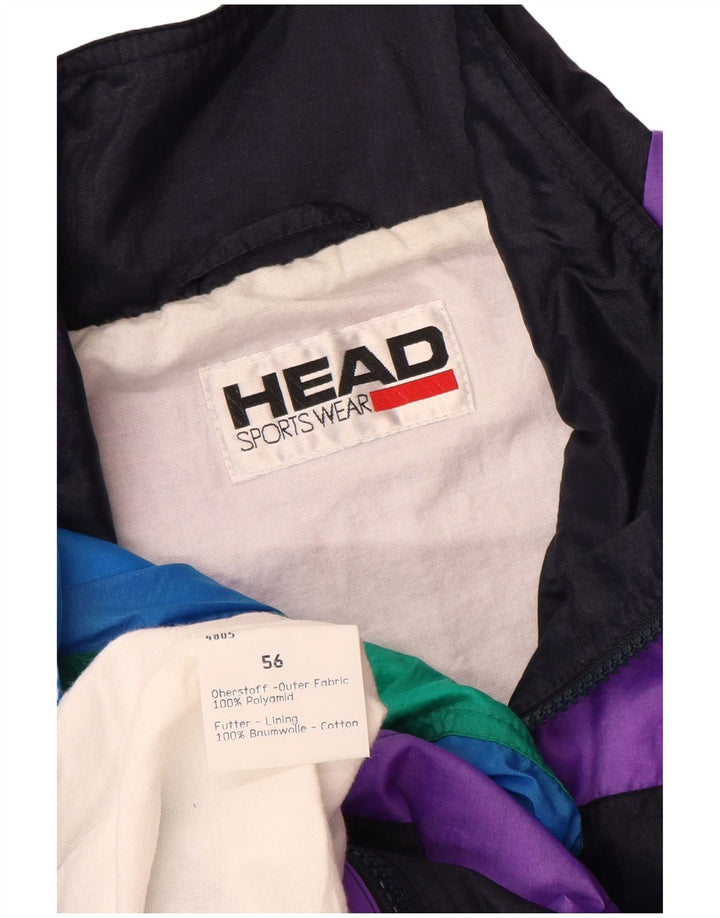 Męska kurtka dresowa HEAD IT 56 2XL, wielokolorowa, z blokami kolorów