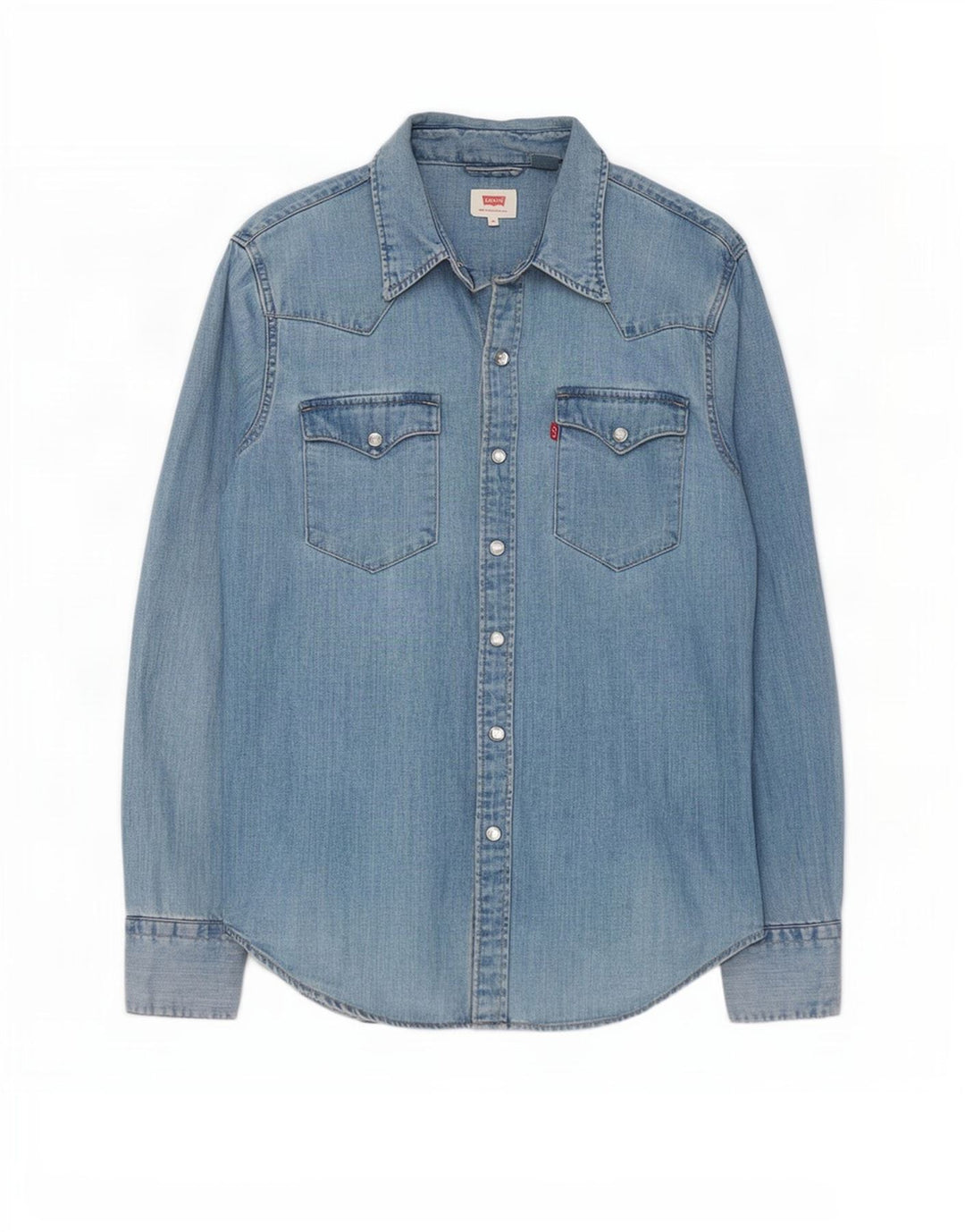 Męska koszula dżinsowa Levi's XS w kolorze niebieskim