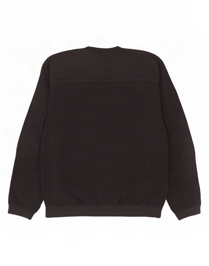 Adidas Męska Bluza Sweter Średni Czarny Bawełna