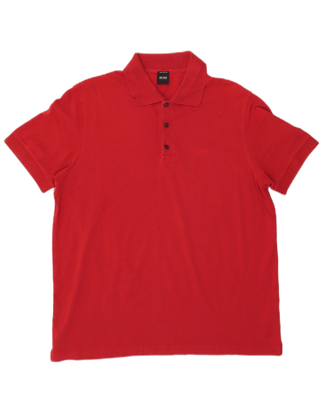 Męska koszulka polo Hugo Boss XL, czerwona, bawełniana