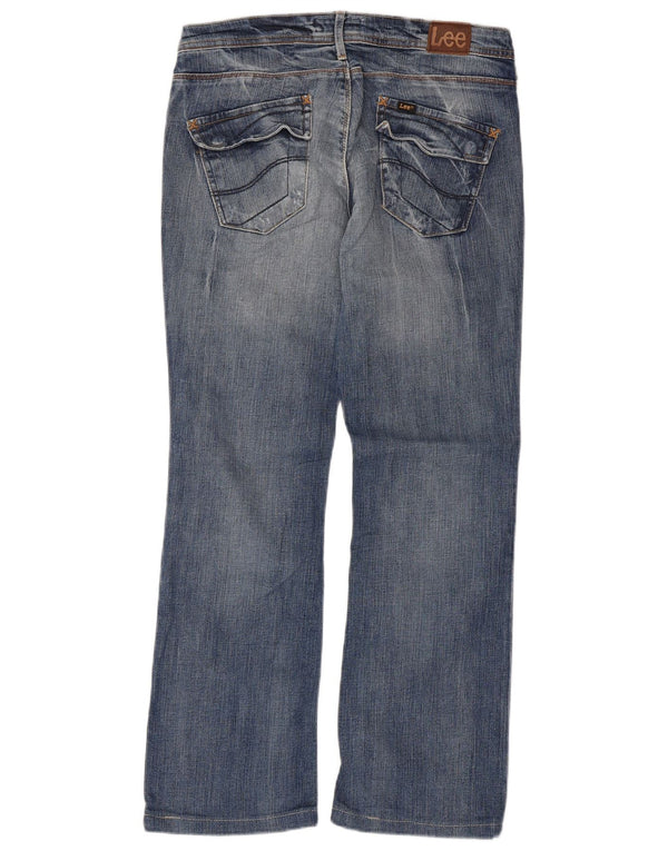 Damskie jeansy Lee Coral Bootcut W28 L27 Niebieskie bawełniane
