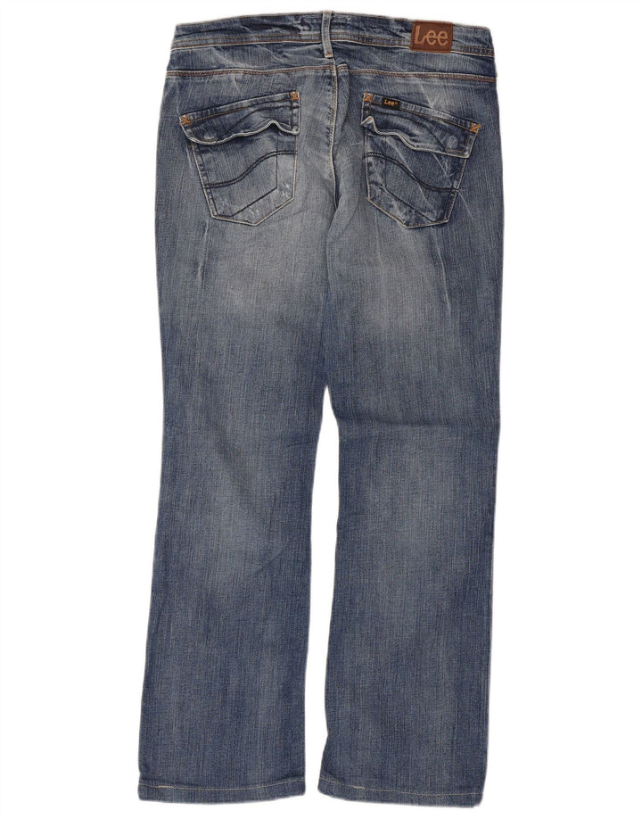 Damskie jeansy Lee Coral Bootcut W28 L27 Niebieskie bawełniane