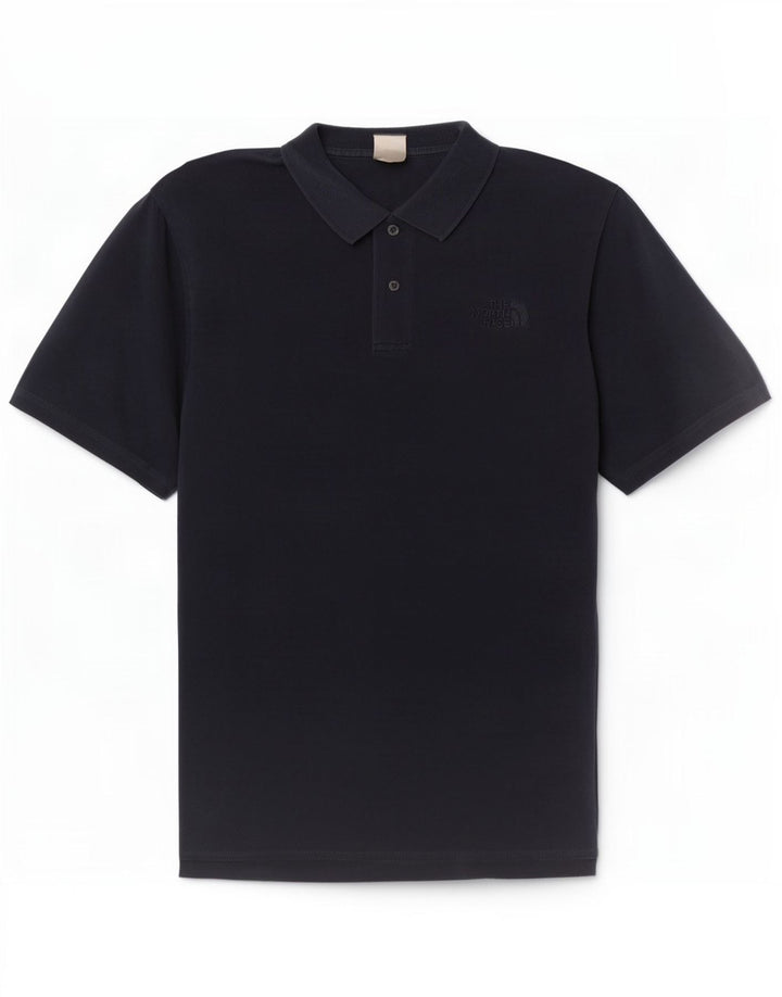 Męska koszulka polo The North Face, średnia, granatowa, bawełniana