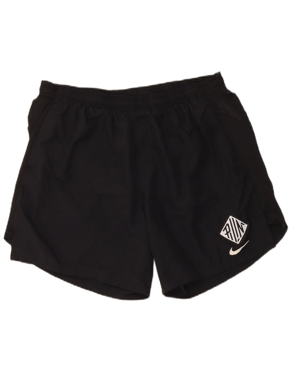 Męskie spodenki sportowe Nike Dri Fit XL, czarne, poliestrowe