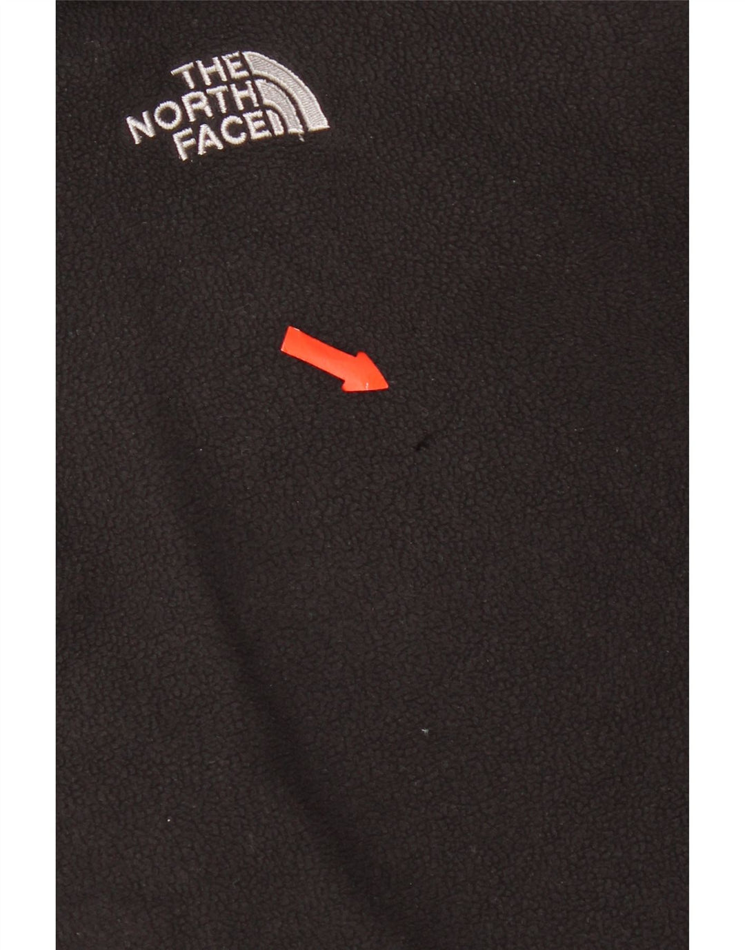 Męski sweter polarowy The North Face z zamkiem błyskawicznym, duży, czarny, poliestrowy
