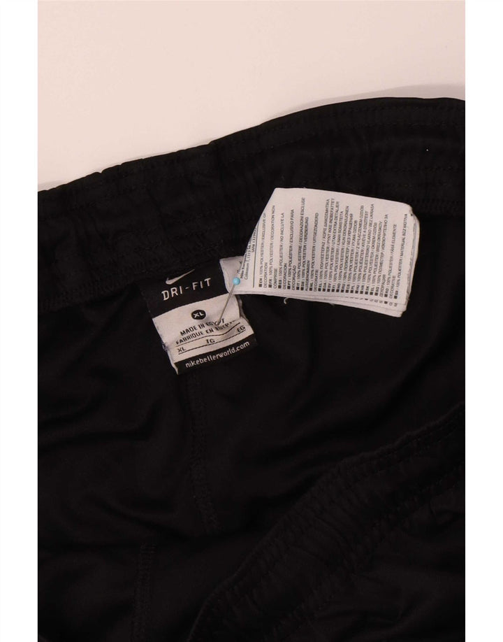 Damskie spodenki sportowe Nike Dri Fit XL, czarne, poliestrowe