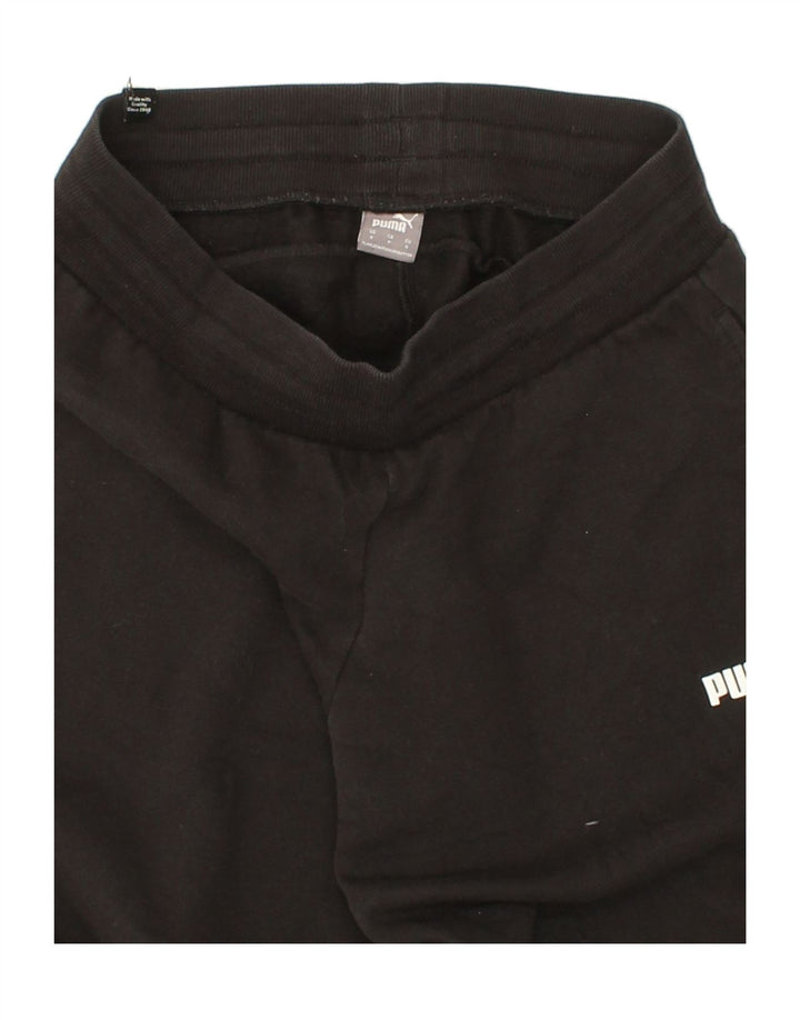 PUMA Womens Tracksuit Trousers Joggers UK 10 Small Black Vintage Puma and Second-Hand Puma from Messina Hembry 