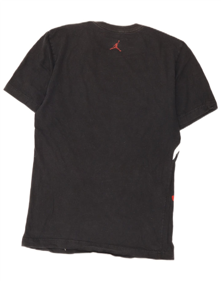 Męski T-shirt z grafiką Jordan, mały, granatowy, bawełniany