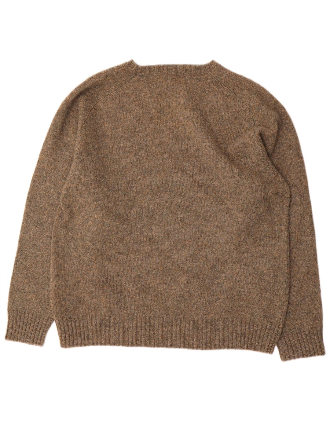 Męski sweter z okrągłym dekoltem Kappa XL, wełniany beżowy