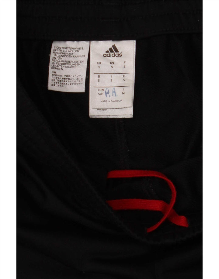 Adidas Męskie Spodnie Dresowe Joggery Małe Czarne Poliester
