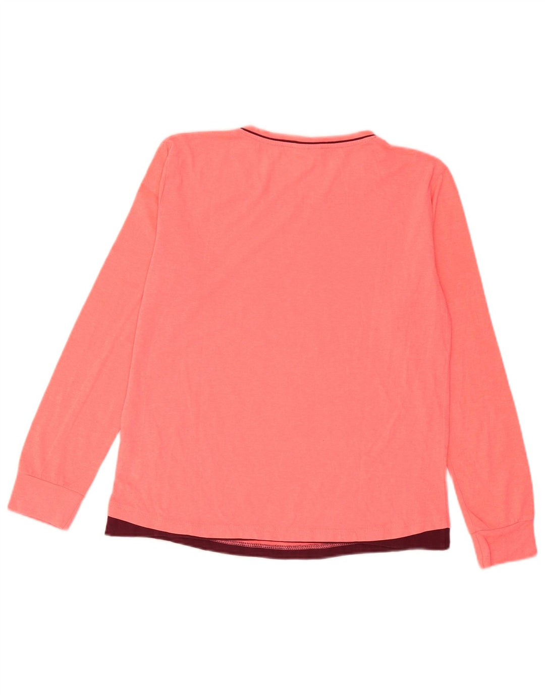 Top damski Lotto z długim rękawem, UK 14, duży, różowy poliester