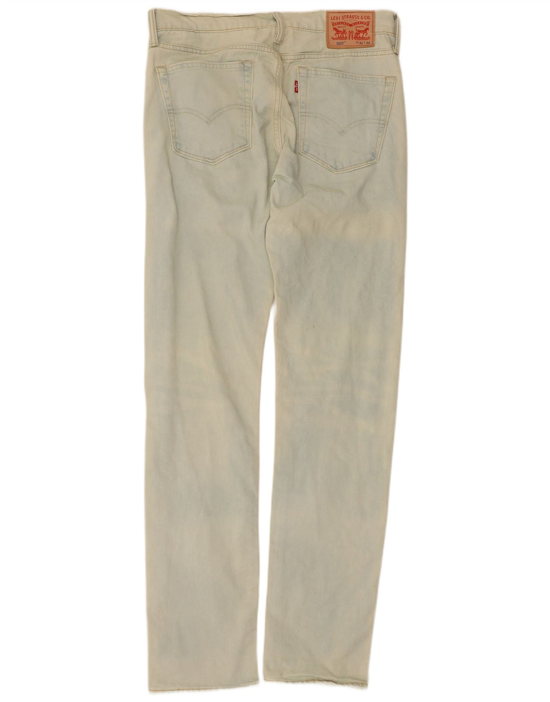 Damskie jeansy Levi's 510 Skinny W31 L34 Niebieskie bawełniane