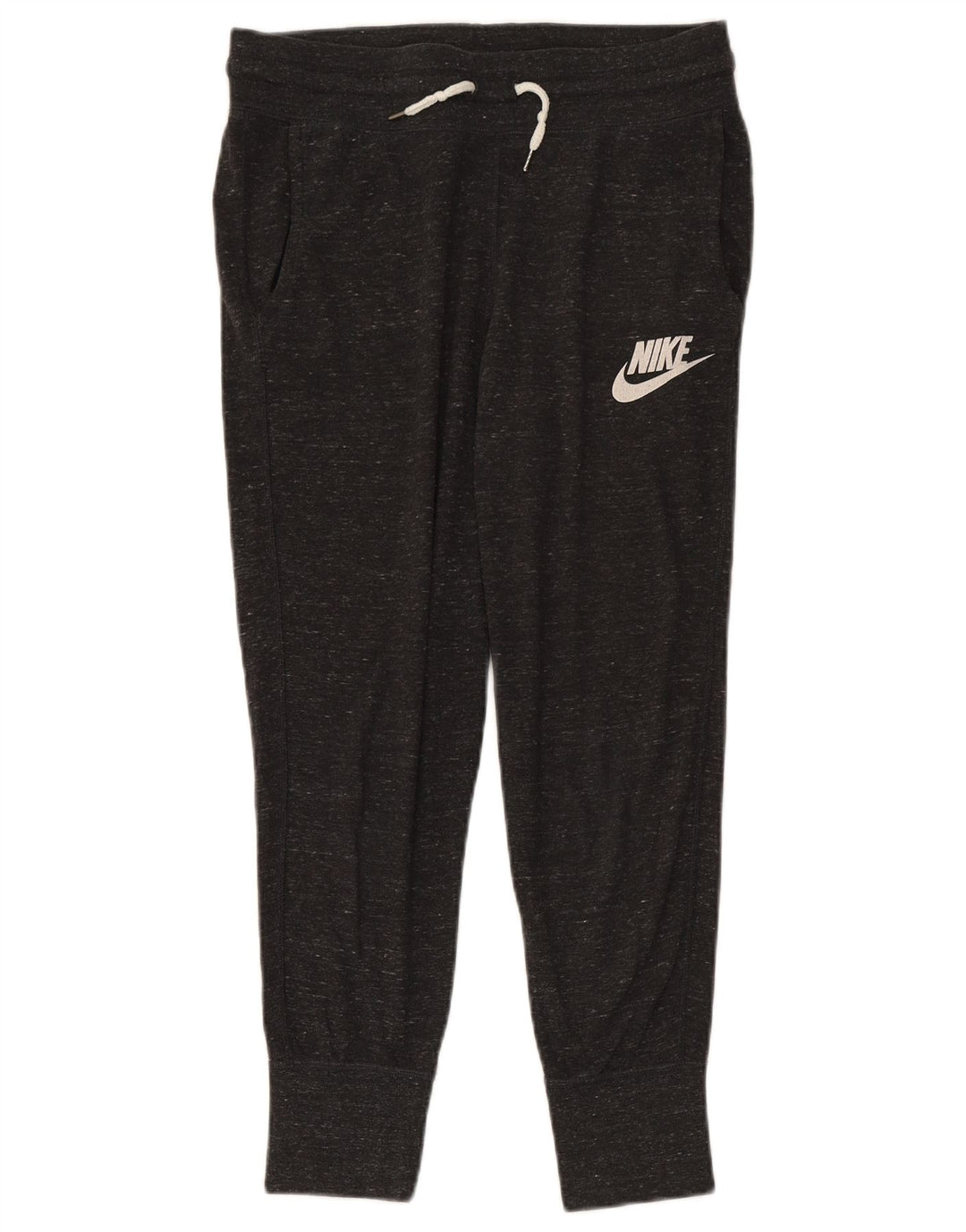 Damskie spodnie dresowe NIKE Joggers UK 14 Średnioszare, bawełniane plamki