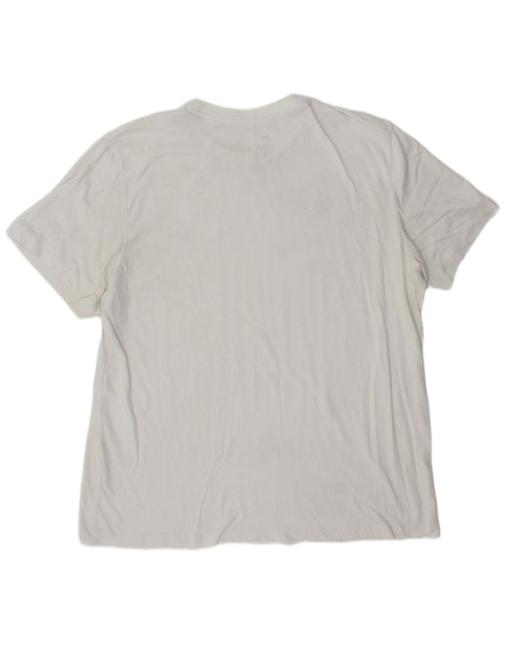 Męski T-shirt Nike Dri Fit Top XL, biały