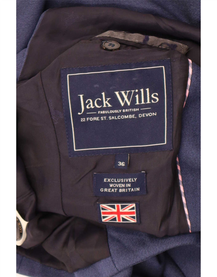 Męska marynarka zapinana na 2 guziki Jack Wills UK 36, mała granatowa