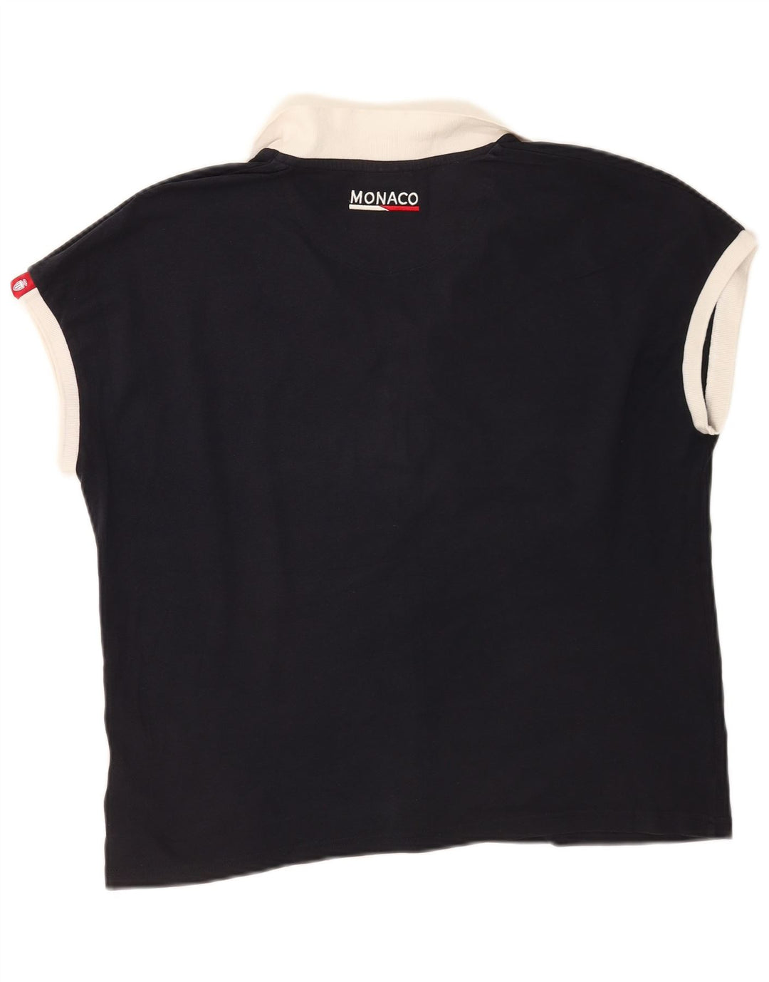 Damska koszulka polo oversize KAPPA UK 16, duża, granatowa