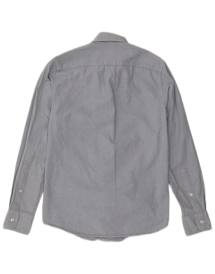 J. CREW Męska koszula slim fit XS, niebieska, bawełniana