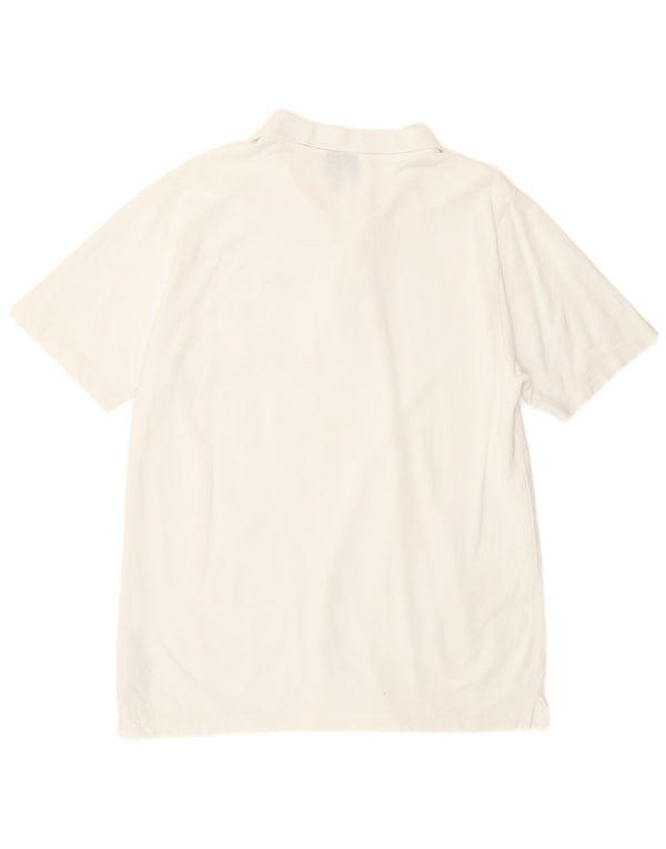 Męska koszulka polo Ellesse XL, biała, bawełniana