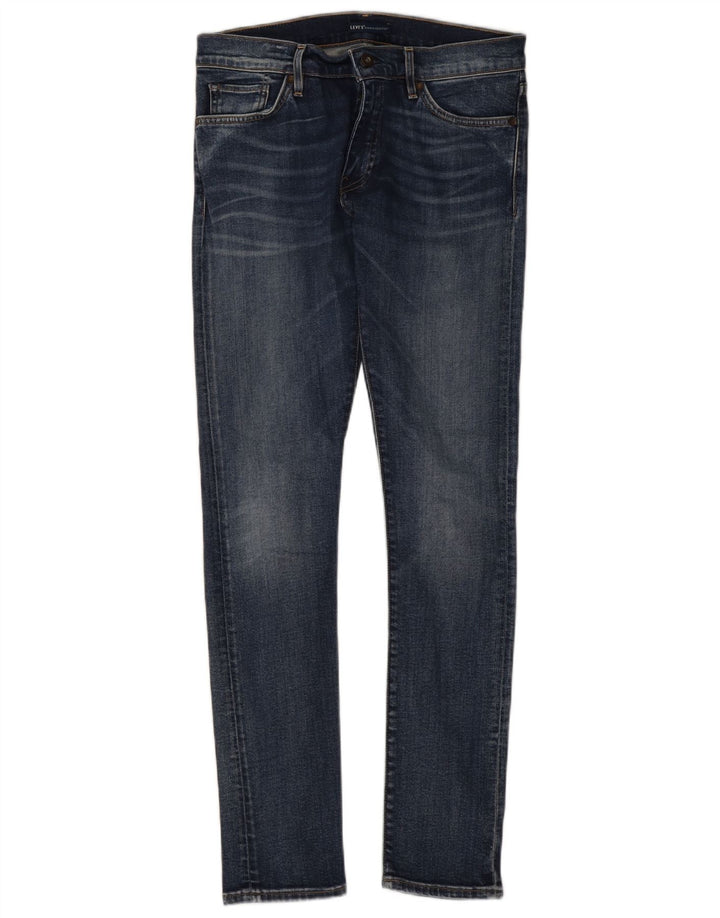Damskie jeansy Levi's Skinny W32 L29 Niebieskie bawełniane
