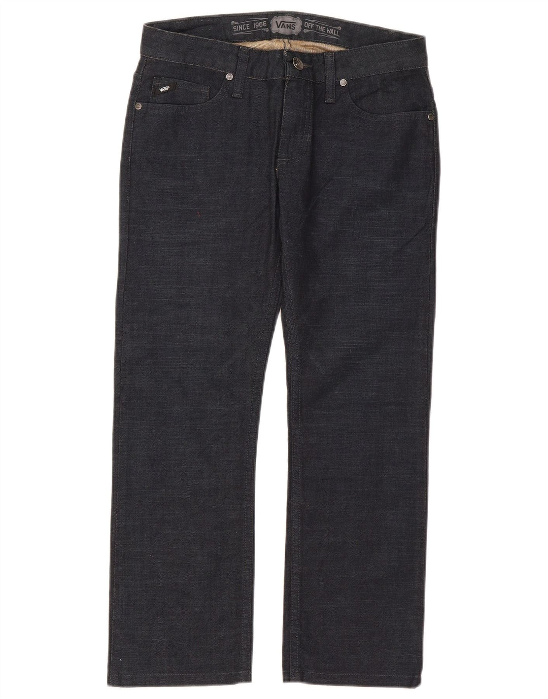 Męskie jeansy Vans Straight W28 L25 Granatowe, bawełniane
