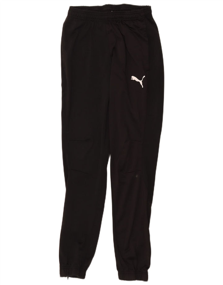 Męskie spodnie dresowe Puma Joggers, średni czarny poliester