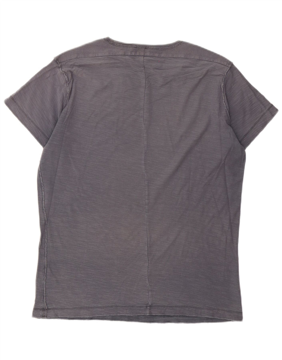 T-shirt męski Diesel, średni szary, bawełniany