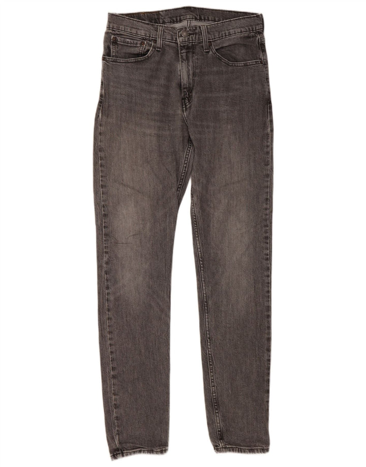 Męskie jeansy Levi's 511 Slim W31 L32 Szara bawełna