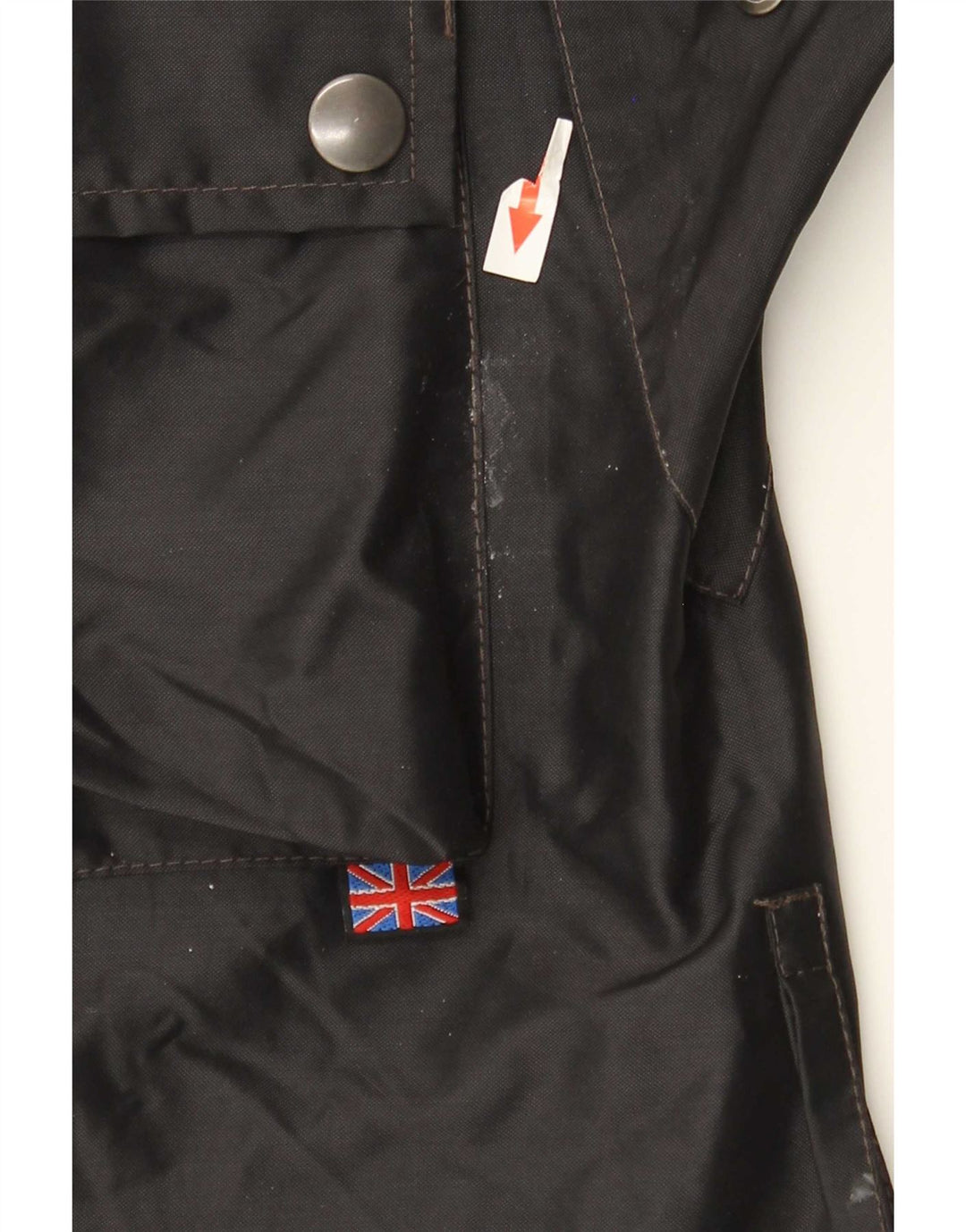Męska kurtka wyścigowa Belstaff UK 38, średni czarny nylon