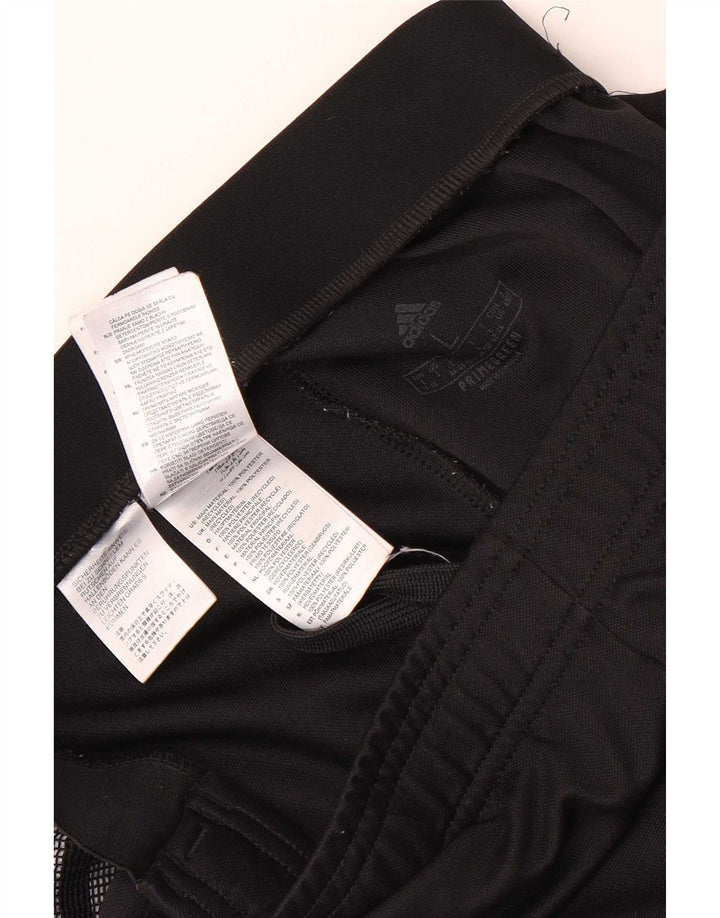 Damskie spodnie dresowe Adidas UK 16/18, duże, czarne, poliestrowe