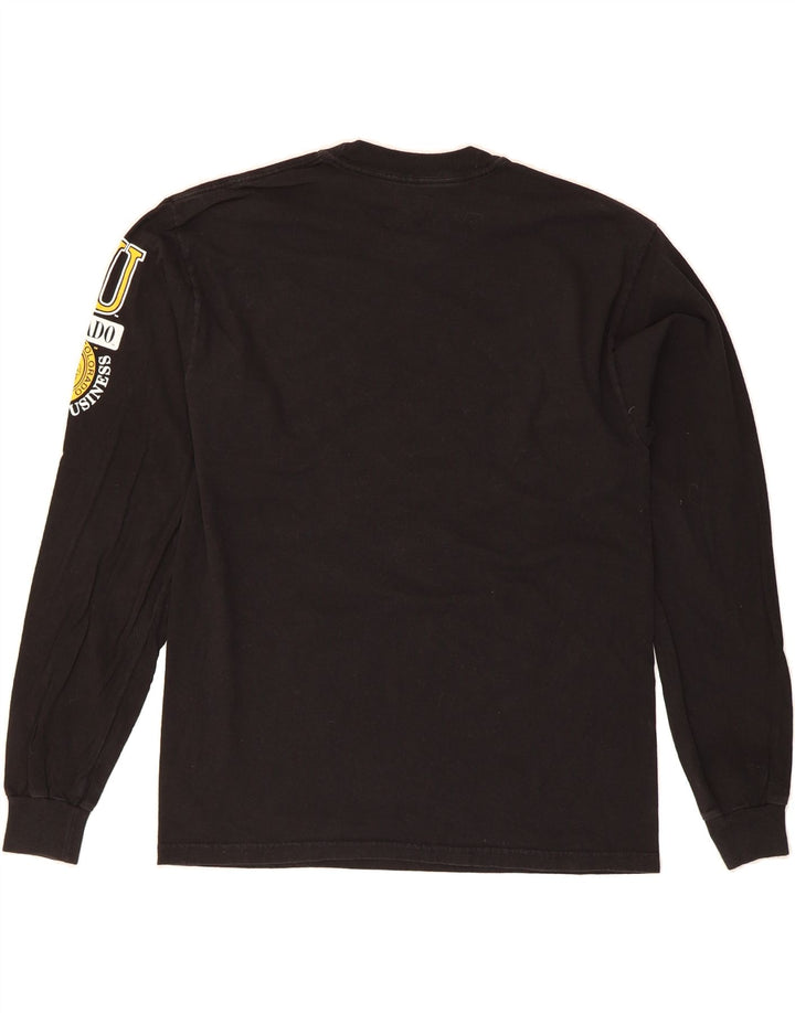 CHAMPION Mens Graphic Top Long Sleeve Medium Black Vintage Champion and Second-Hand Champion from Messina Hembry 