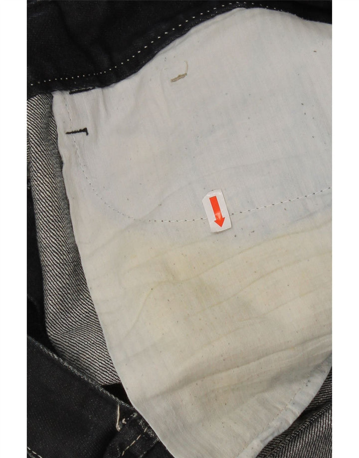 JACK & JONES Męskie proste dżinsy W32 L34 Granatowe, bawełniane