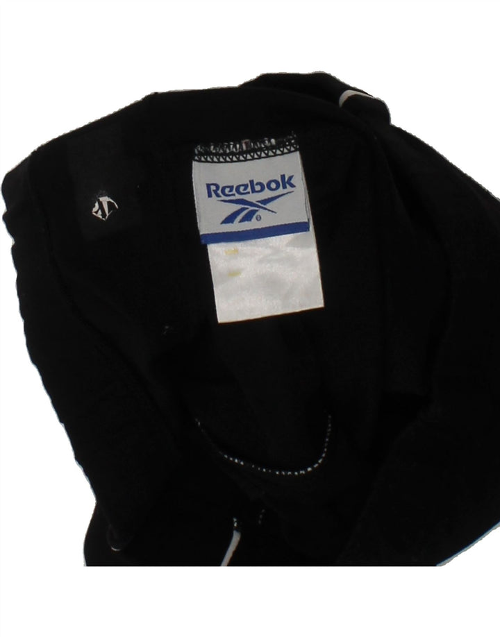 REEBOK Girls Sport Shorts 9-10 Years  Black Vintage Reebok and Second-Hand Reebok from Messina Hembry 