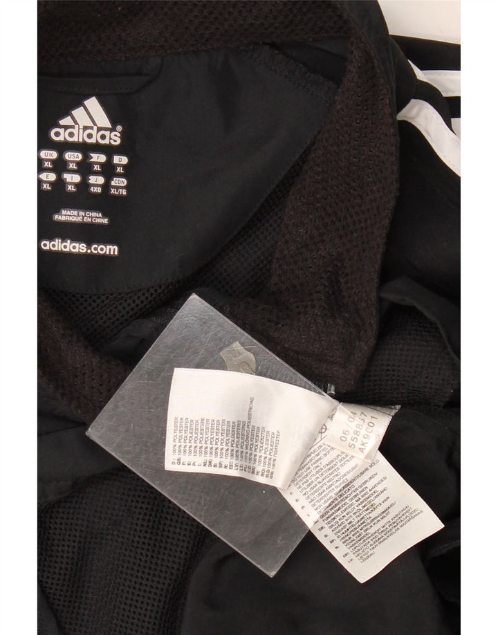 Męska kurtka dresowa ADIDAS Clima Proof XL, czarna, poliester