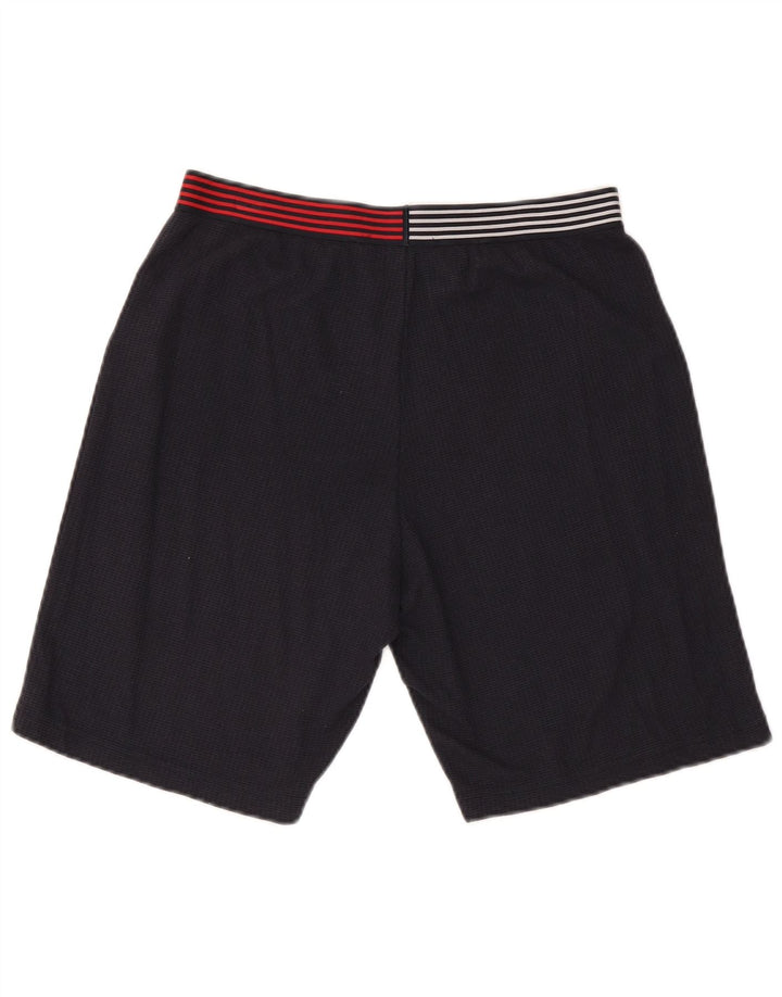 Męskie spodenki sportowe Tommy Hilfiger z grafiką, mały granatowy poliester