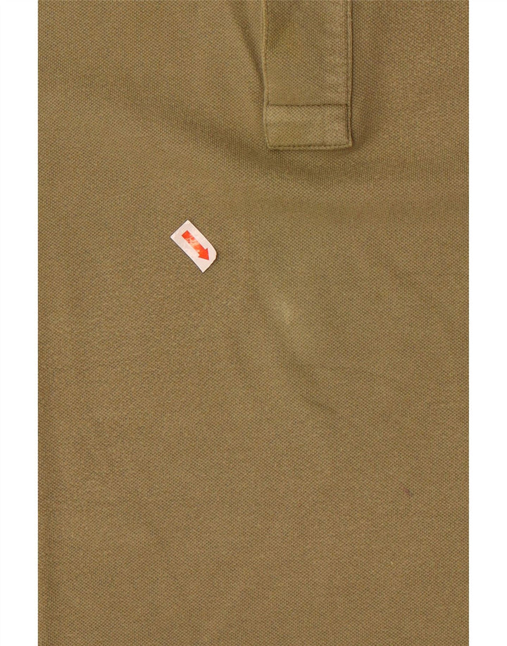 Męska lekka i elastyczna koszulka polo Fred Perry, średnia bawełna khaki