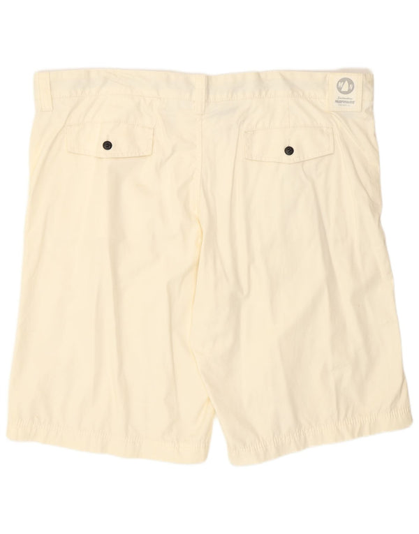 Murphy & Nye Mens Chino Shorts W44 2XL White Cotton