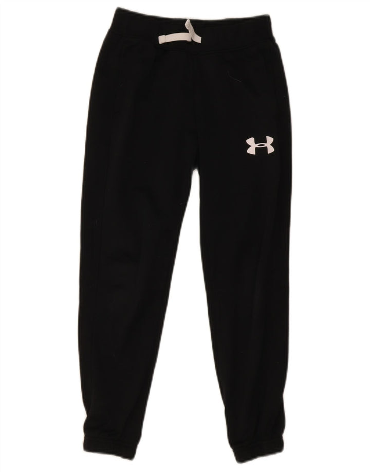 Chłopięce spodnie dresowe Under Armour Joggers 9-10 lat, średnie czarne