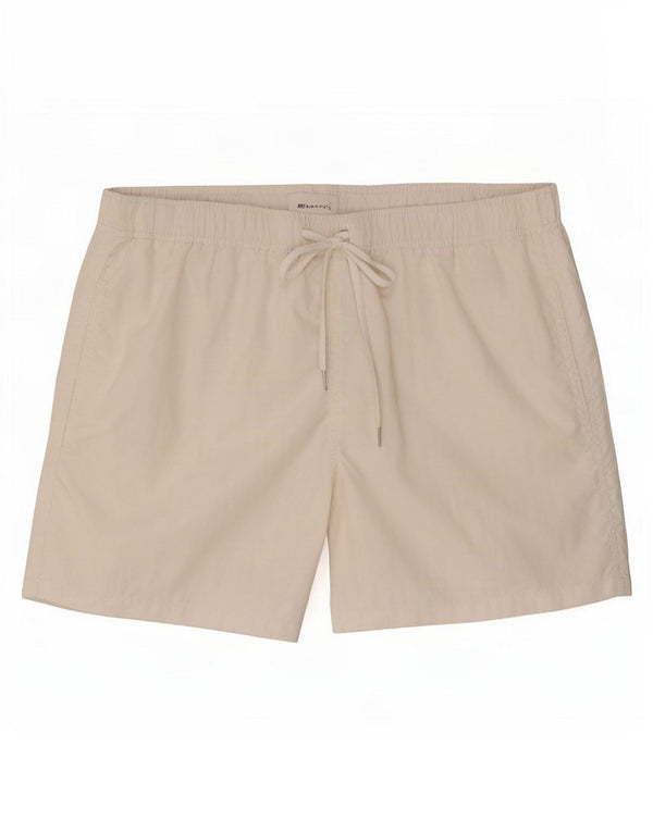 Zara Mens Swimming Shorts Large White Polyester