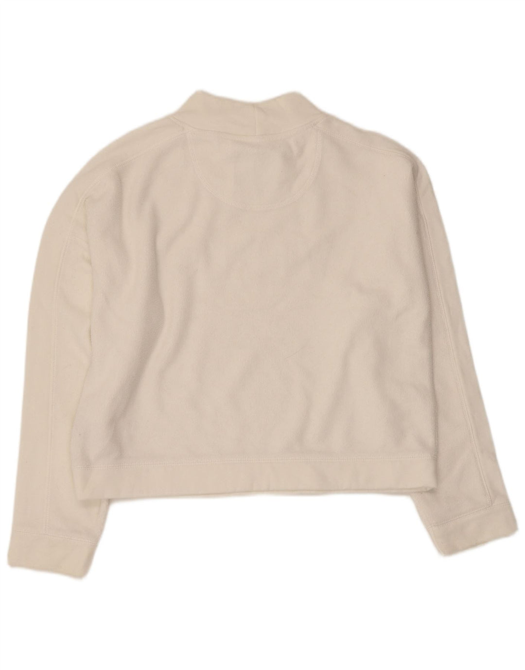 Damska bluza Jack Wills Crop Graphic Jumper UK 14, duża biała