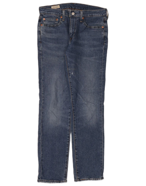 Męskie jeansy slim fit Levi's W29 L30 Niebieskie bawełniane